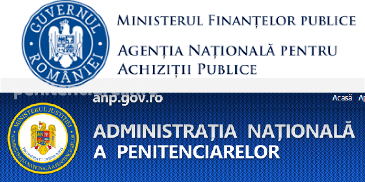 D-ale lu’ Zmeu: Penitenciarul Giurgiu a fost amendat cu 10.000 lei de Agentia Nationala pentru Achizitii Publice