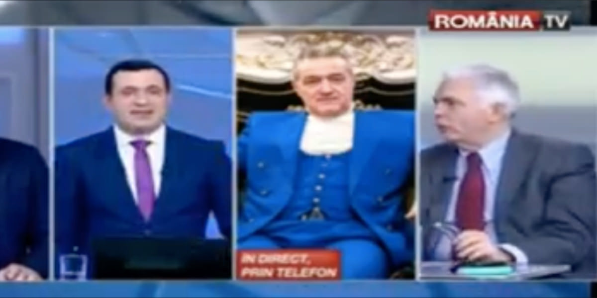 Romania TV | Ciobanul de Gigi Becali jigneste politistii de penitenciare
