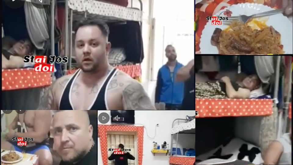 Circ cu animale umane în camera de deținere. Șmecherul de pușcărie: 10 kile pe bară și 100 pe burtă. Oare, acești „boși de pârnaie” s-au reabilitat?