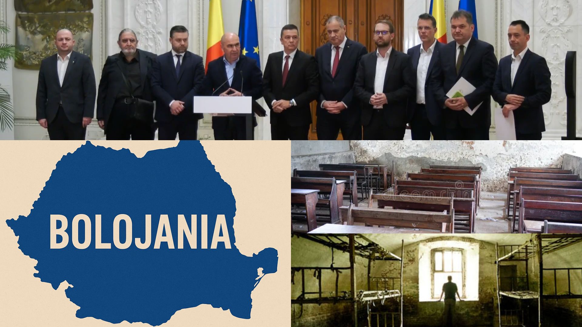BOLOJANIA, țara în care școlile mor, iar pușcăriile explodează.